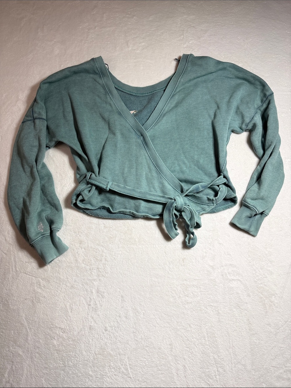 Free People Movement Teal Sweater Reverable Medium